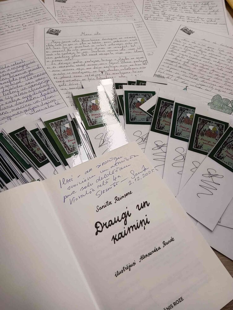 Tikšanās ar zinātnieci un rakstnieci Sanitu Reinsoni