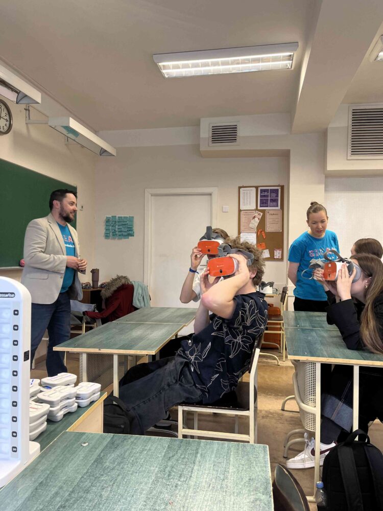 uz Pitagora teorēmu caur 3D brillēm