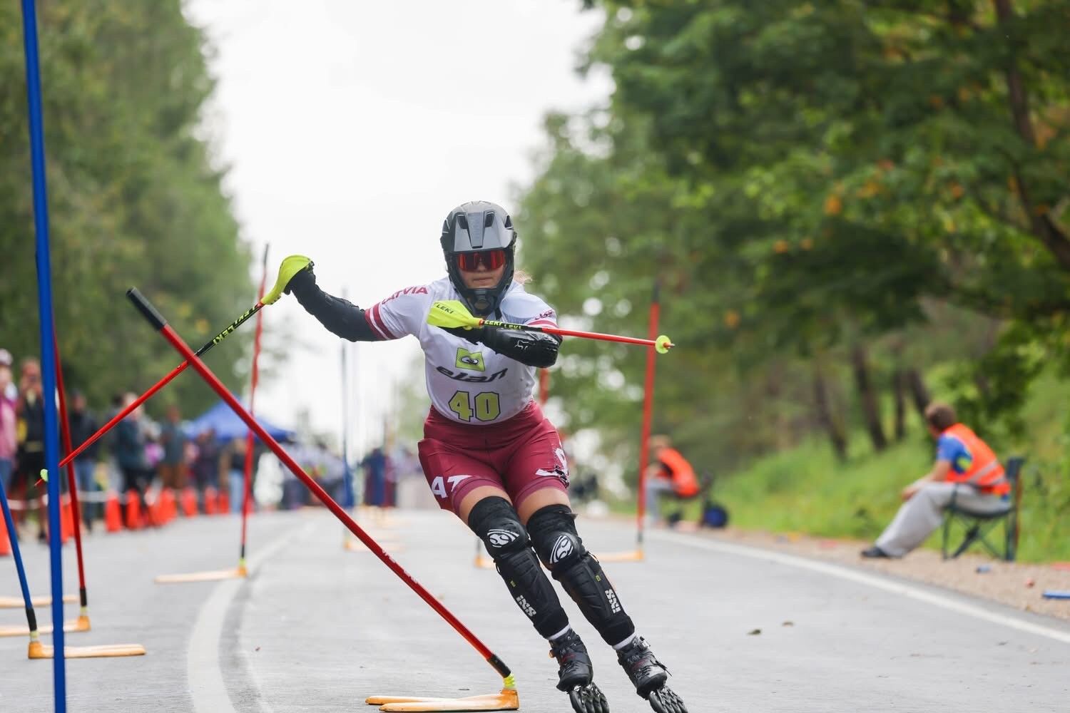 Latvijas čempione Elizabete Anna Allena